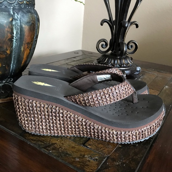 Volatile Shoes - Volatile Wedge Flipflops